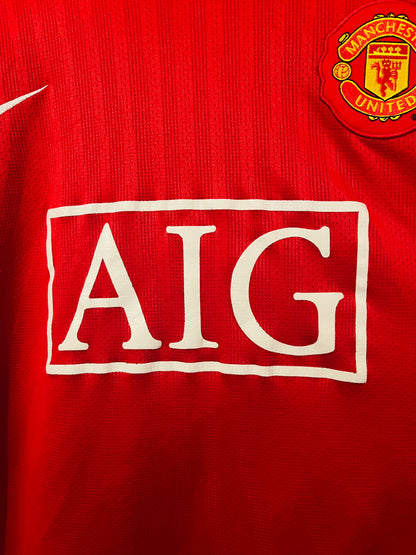 Manchester United home football shirt 2007/09 CR7 XXXL