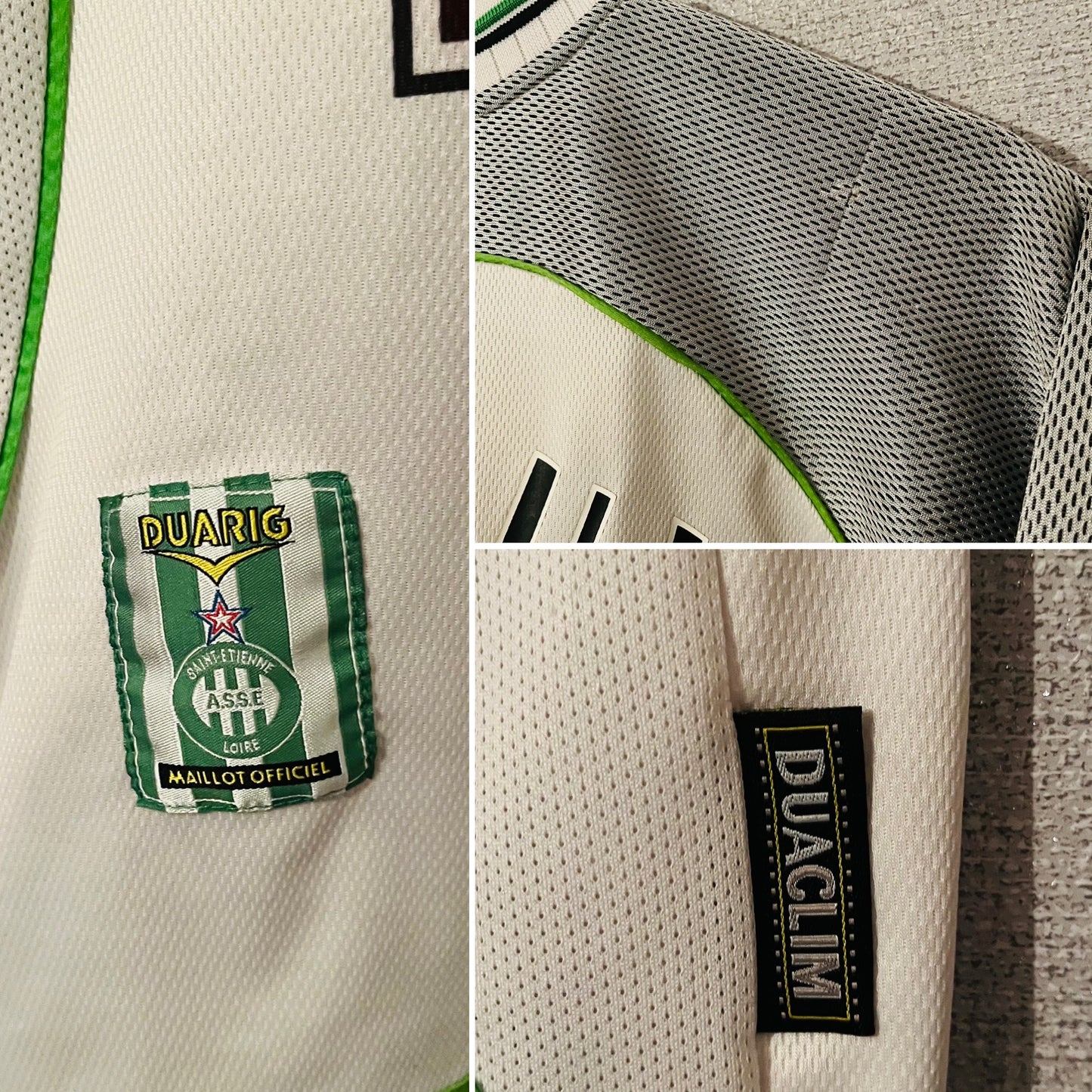 St Etienne away football shirt
2003/04 Hellebuyck Medium