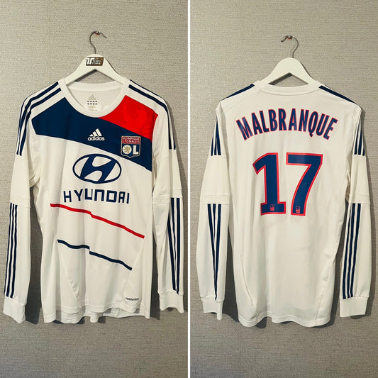 Lyon home football shirt (player version long sleeved)
2012/13 Malbranque Large