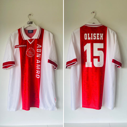 Ajax home football shirt 1998/99 Oliseh XL