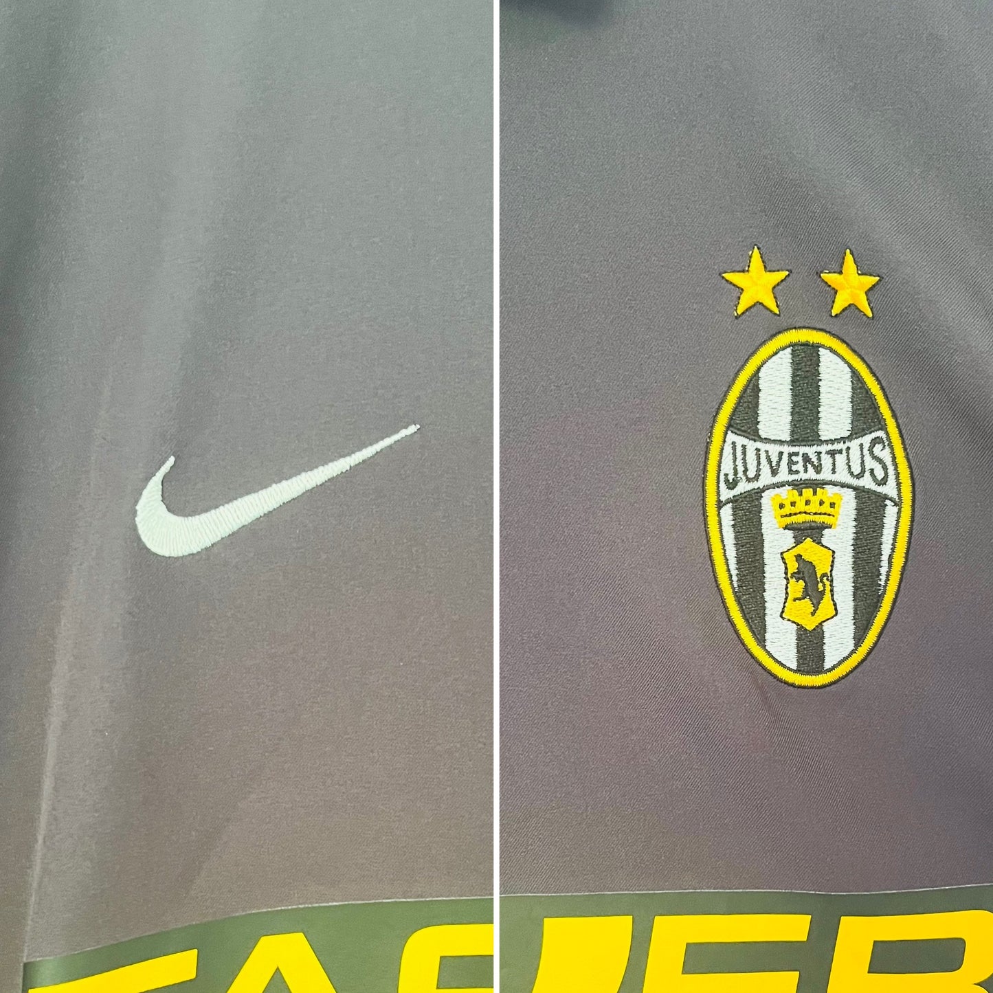 Juventus third football shirt 2003/04 Trezeguet XL