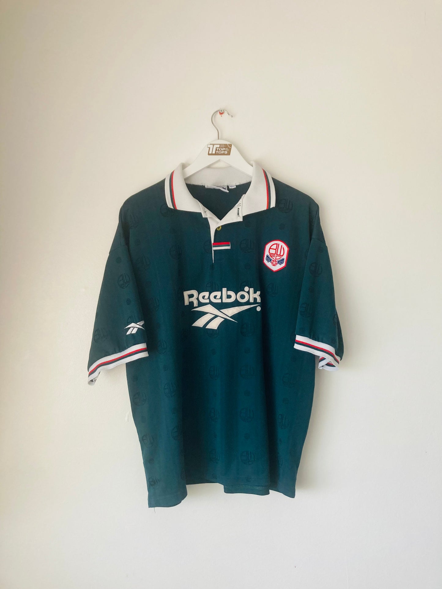 Bolton Wanderers away football shirt XL 1996/97