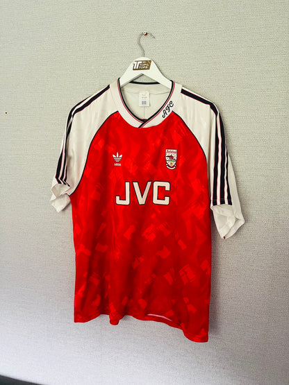 Arsenal home football shirt 1990/92 XL