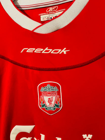 Liverpool home football shirt 2002/04 Gerrard XL