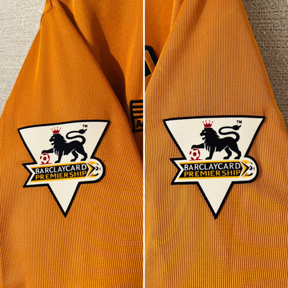Wolverhampton Wanderers home football shirt 2003/04 Cooper Large