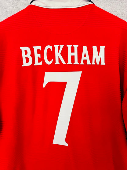 England away football shirt 1999/2001 Beckham Large
