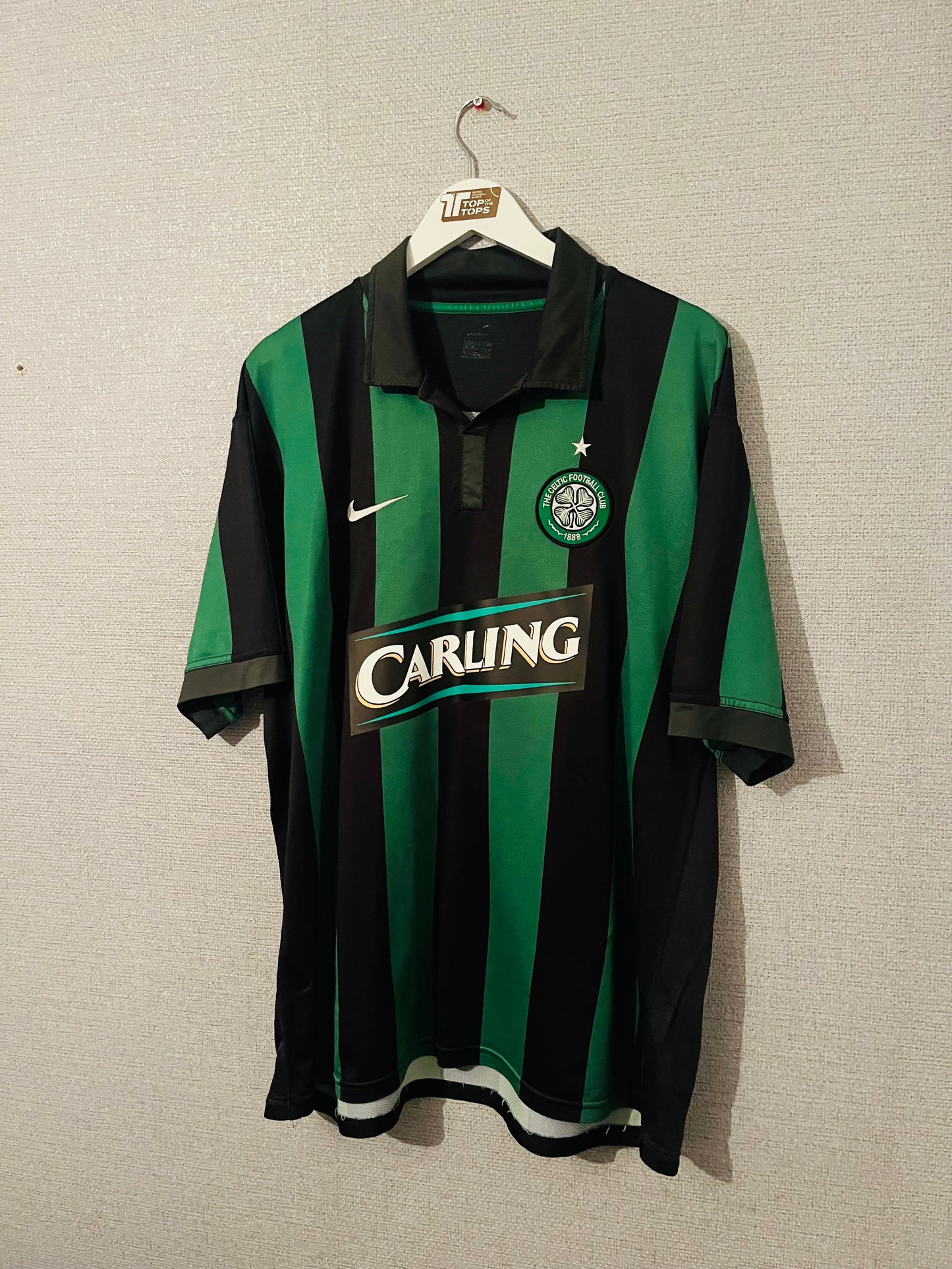 Glasgow Celtic away football shirt 2006/08 Hesselink XXL