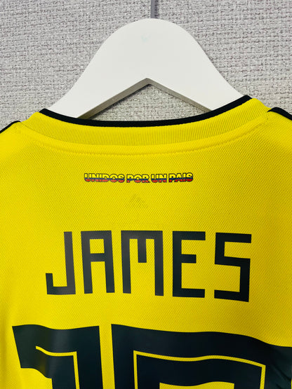 Colombia home football shirt     W/C 2018 James Large