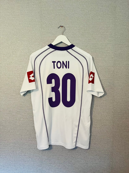 Fiorentina away football shirt 2006/07 Toni Medium