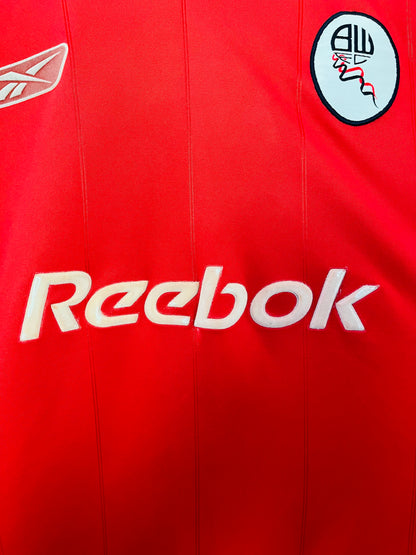 Bolton Wanderers away football shirt 2003/04 Okocha XL