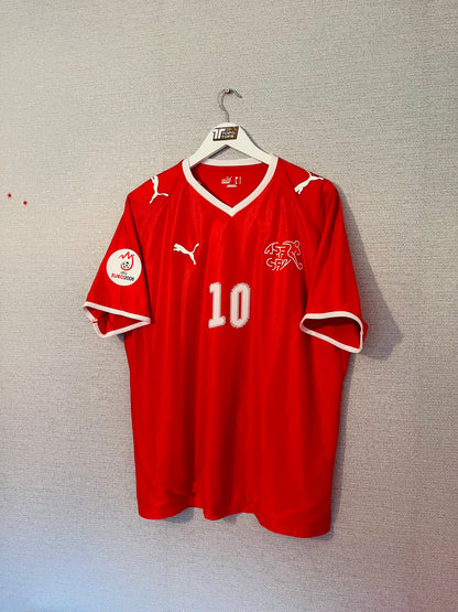 Switzerland home football shirt
Euro 2008 Hakan Yakin Large BNWTs