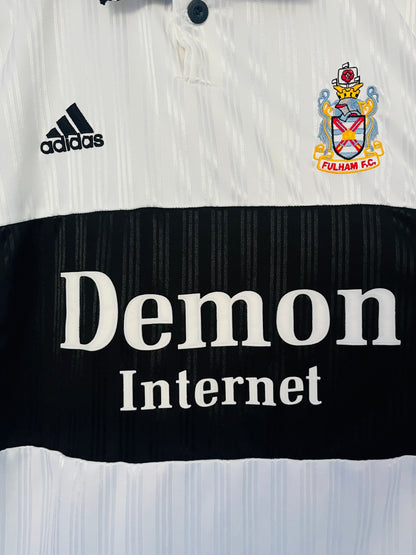 Fulham home football shirt 1998/99 Large