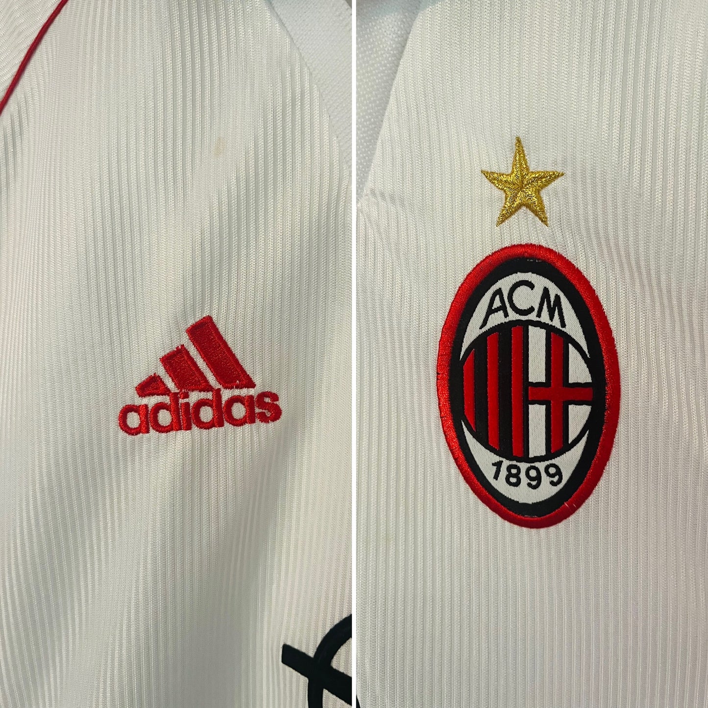 AC Milan away football shirt 1998/2000 Maldini Medium