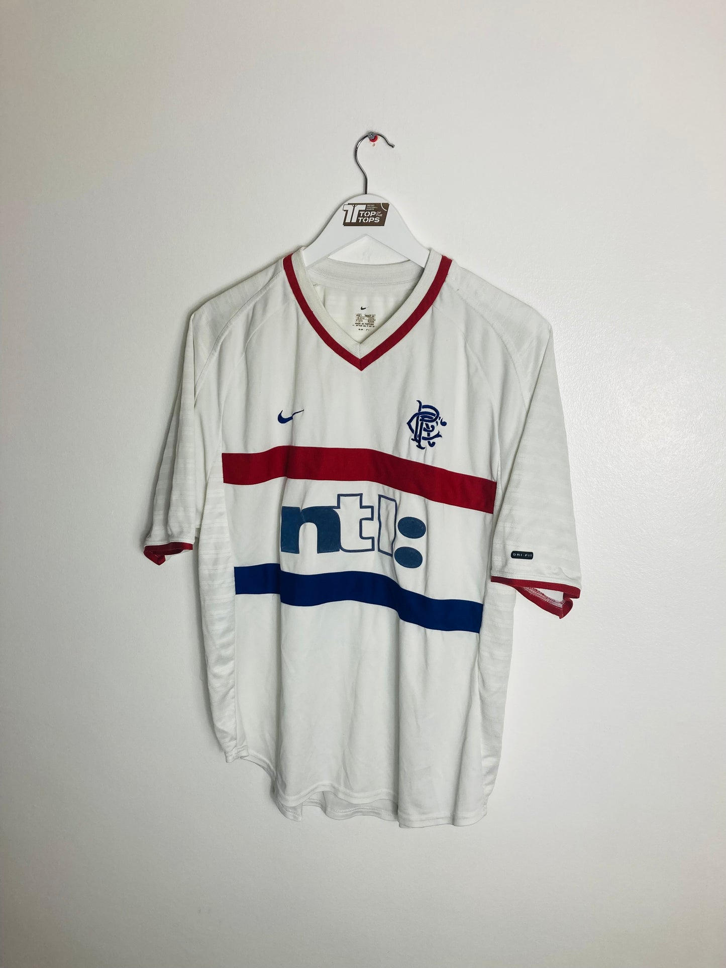 Glasgow Rangers away football shirt 2000/01 Kanchelskis Large