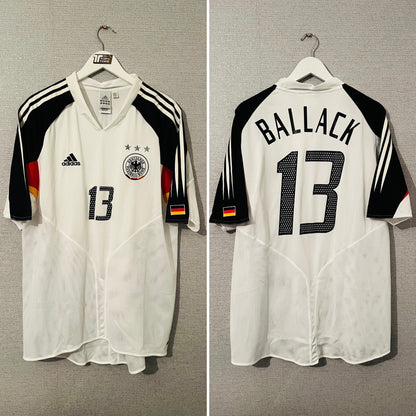 Germany home football shirt 2004/06 Ballack XL