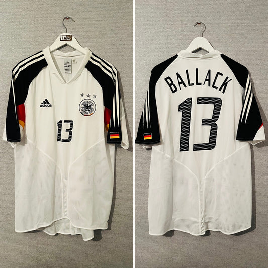 Germany home football shirt 2004/06 Ballack XL