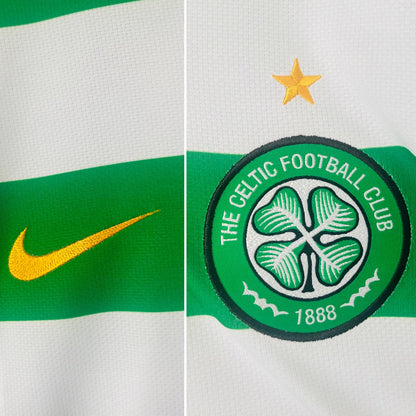 Glasgow Celtic home football shirt player version 2008/10 Samaras XL