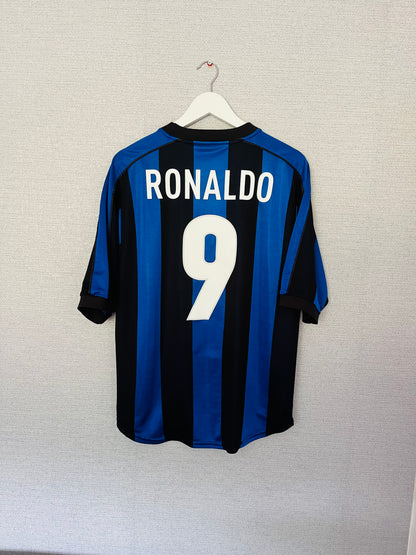 Inter Milan home football shirt 1999/2000 R9 Medium