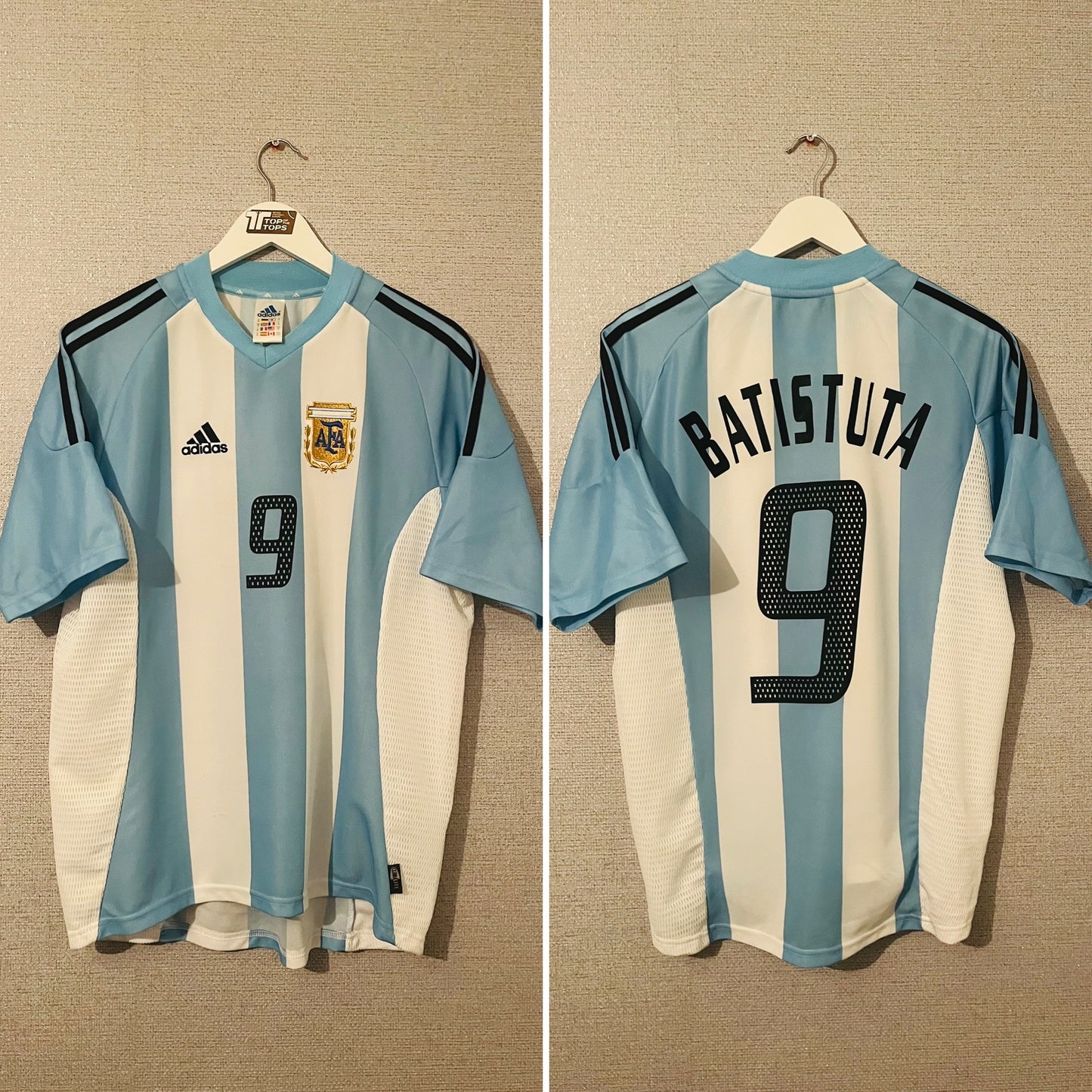 Argentina home football shirt
2002/04 Batistuta Medium