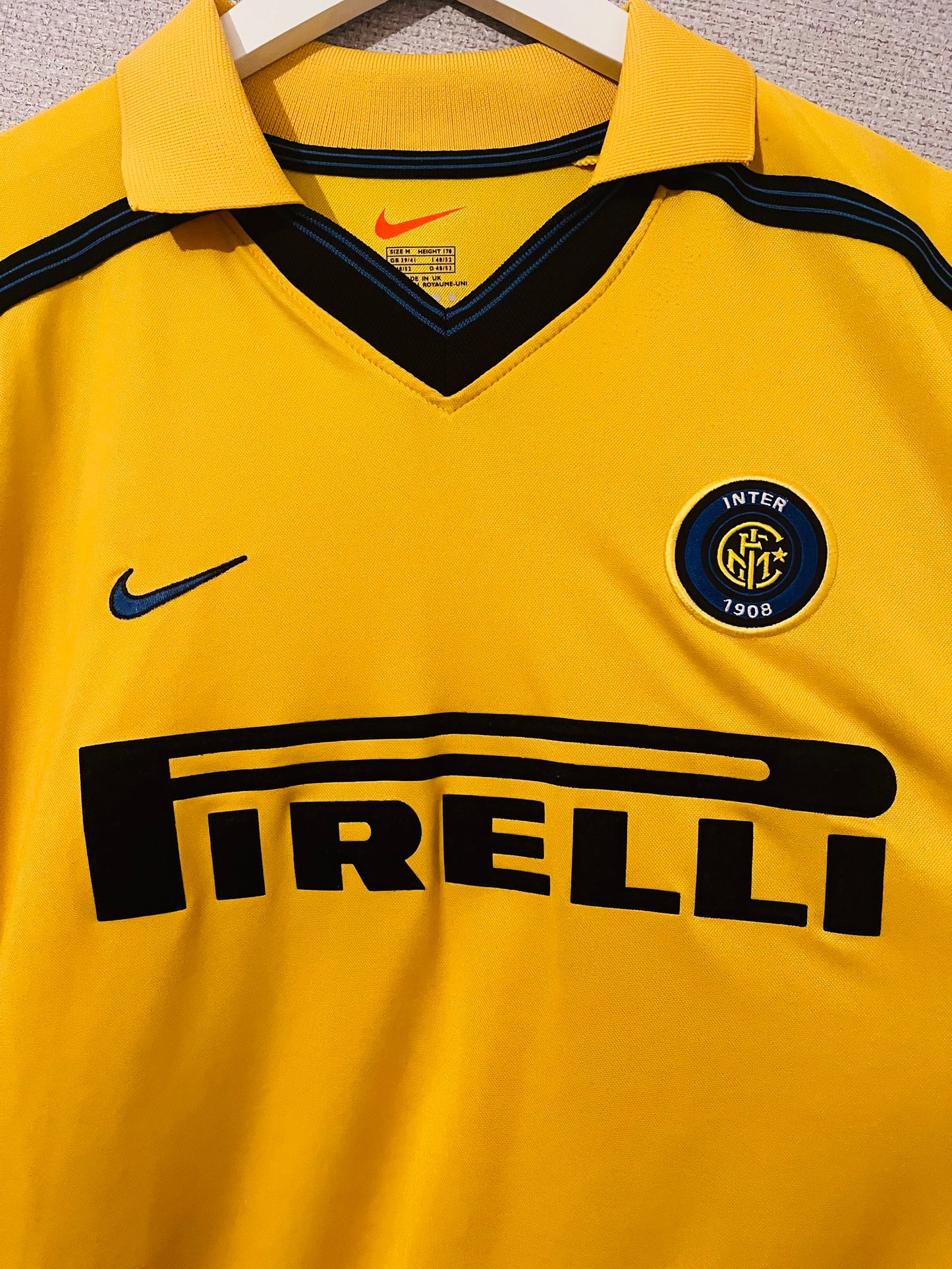 Inter Milan third football shirt 1999/2000 R9 Medium