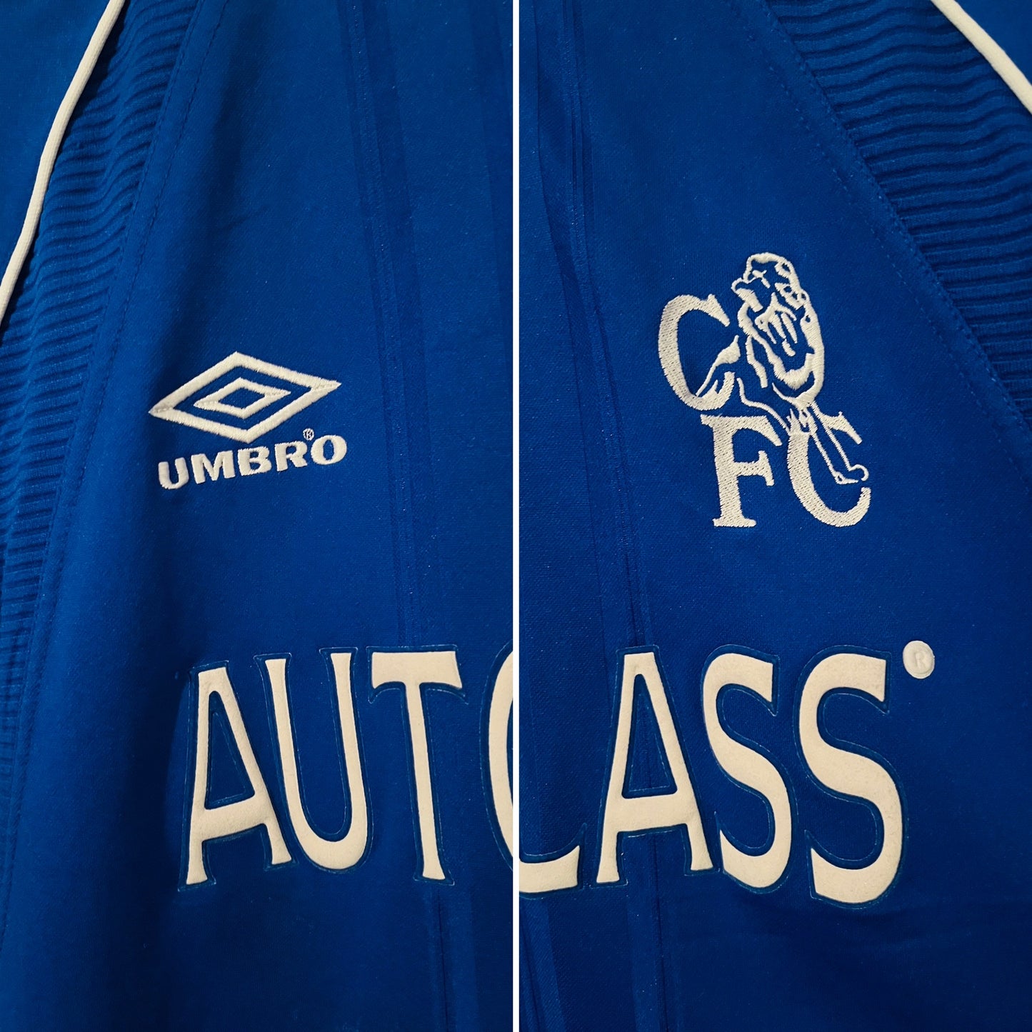 Chelsea home football shirt 1999/2001 Hasselbaink Medium