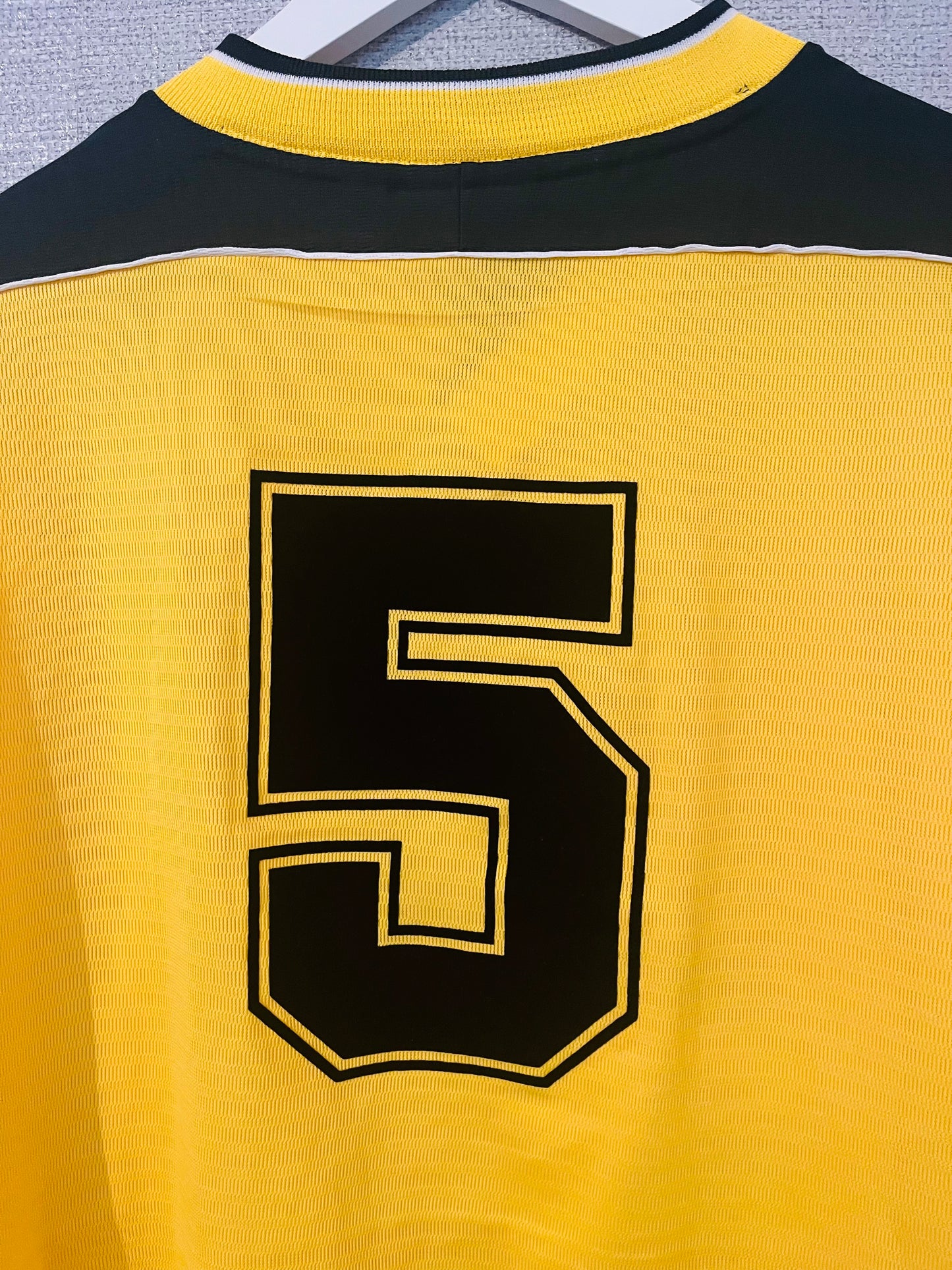 Bolton Wanderers away football shirt player spec 1998/2000 Fish XL