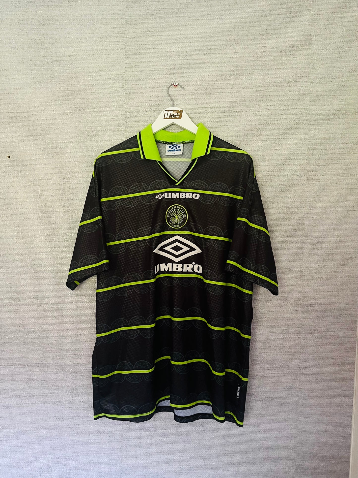 Celtic away football shirt 1998/99 XXL