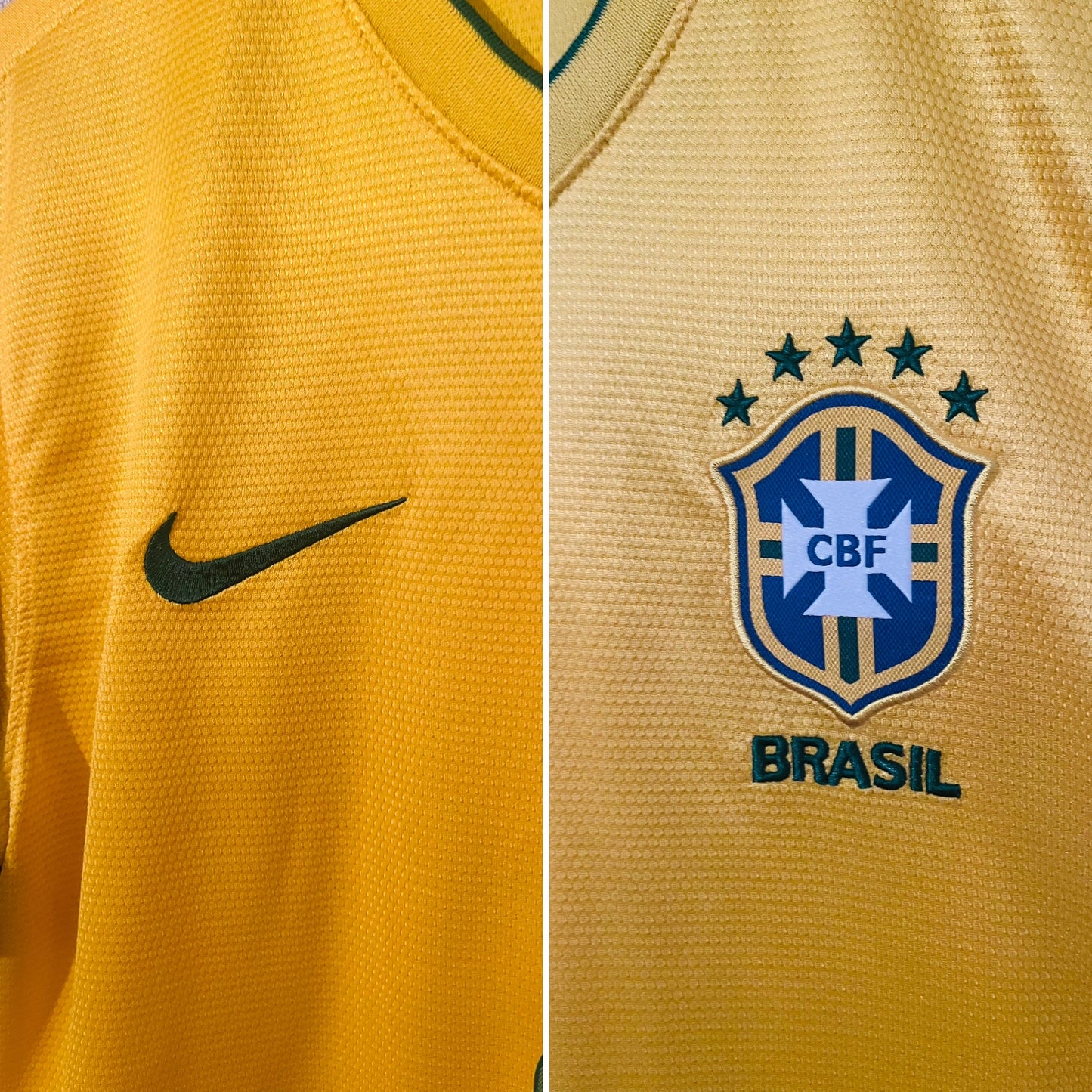 Brazil home football shirt 2012/13 Kaka medium