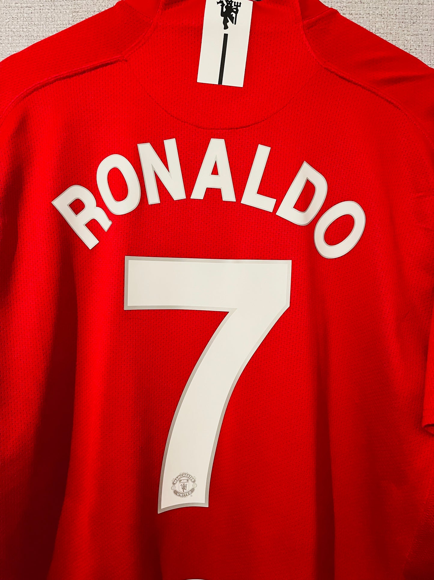 Manchester United home football shirt 2008/09 CR7 XL