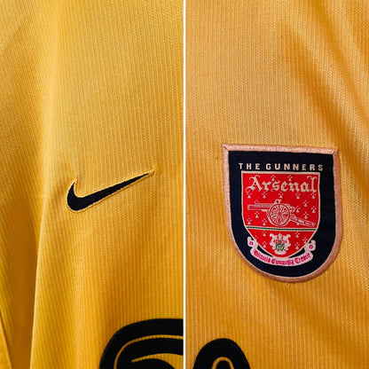 Arsenal away football shirt 1999/2001 Vieira XXL