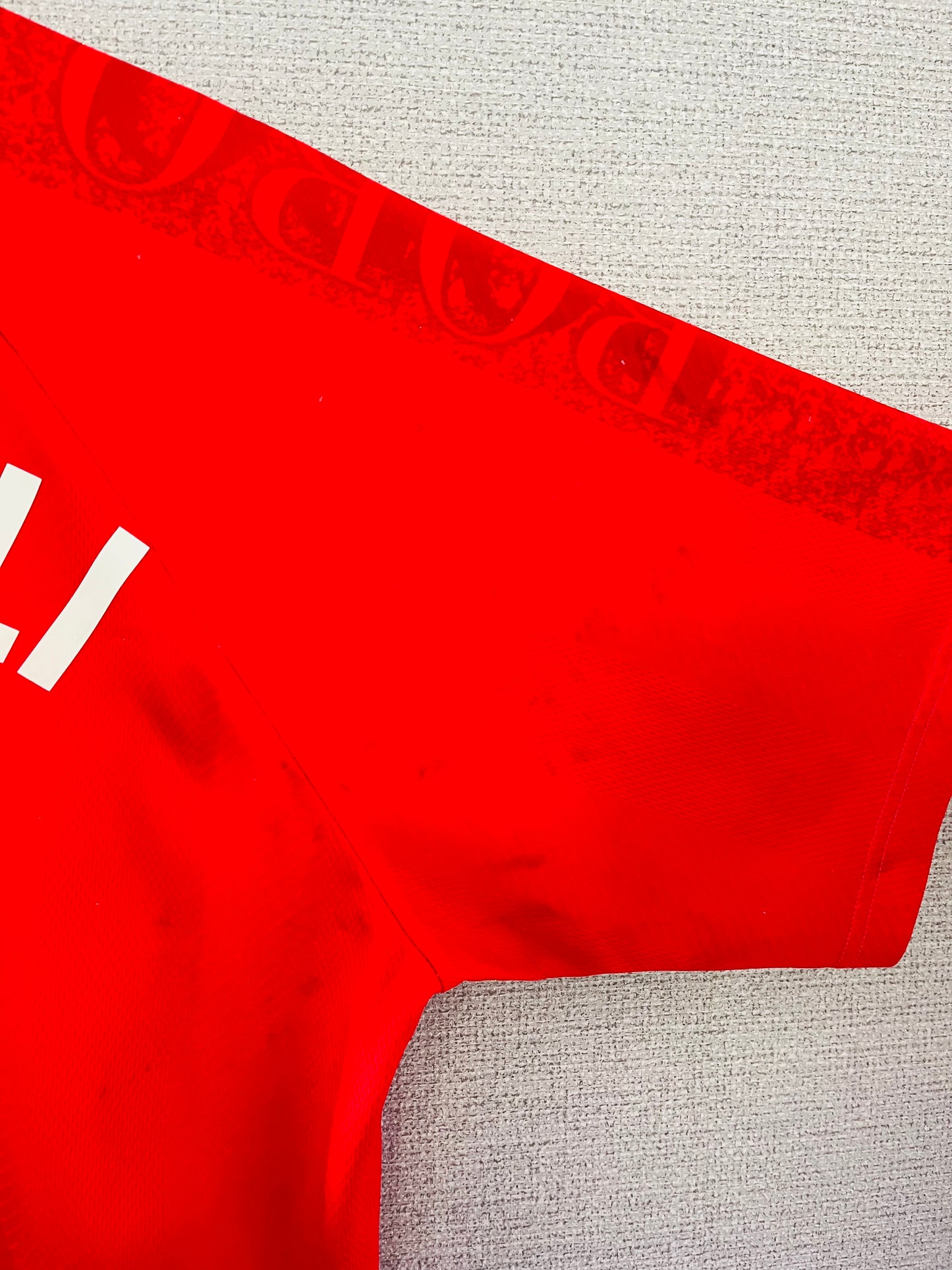 Middlesbrough home football shirt 1996/97 Ravanelli Large