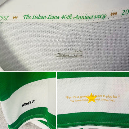 Glasgow Celtic home football shirt 2007/08 Nakamura Large