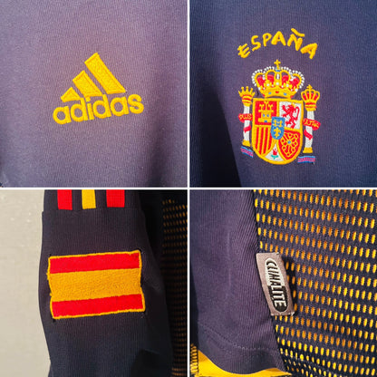 Spain third football shirt 2002/04 Morientes XL