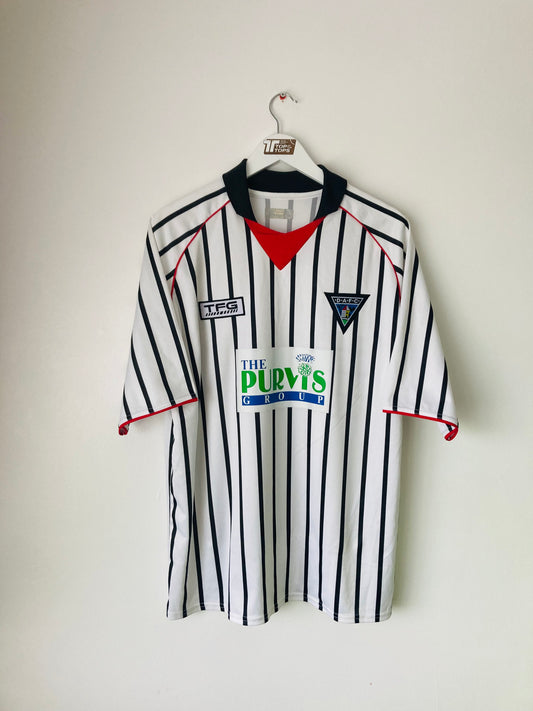 Dunfermline Athletic home football shirt 2005/06 Large