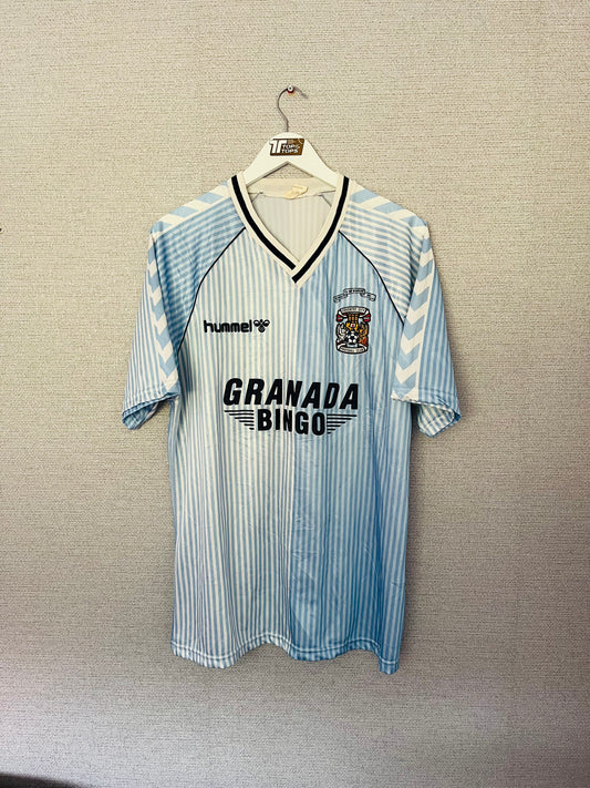 Coventry City home football shirt 1987/89 XL