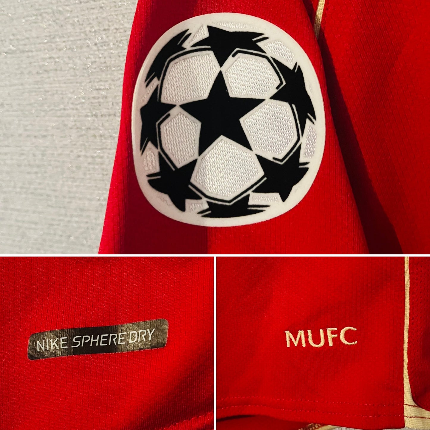 Manchester United home football shirt 2006/07 CR7 Large