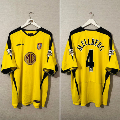 Aston Villa away football shirt
2003/04 Mellberg XXL