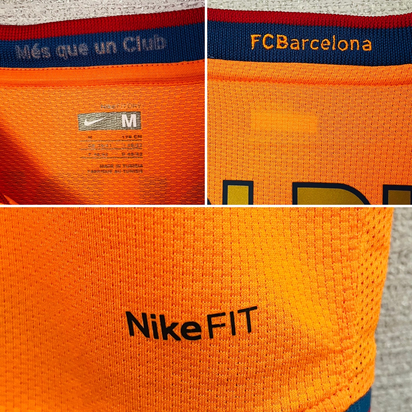 Barcelona away football shirt
2006/07 Ronaldinho Medium