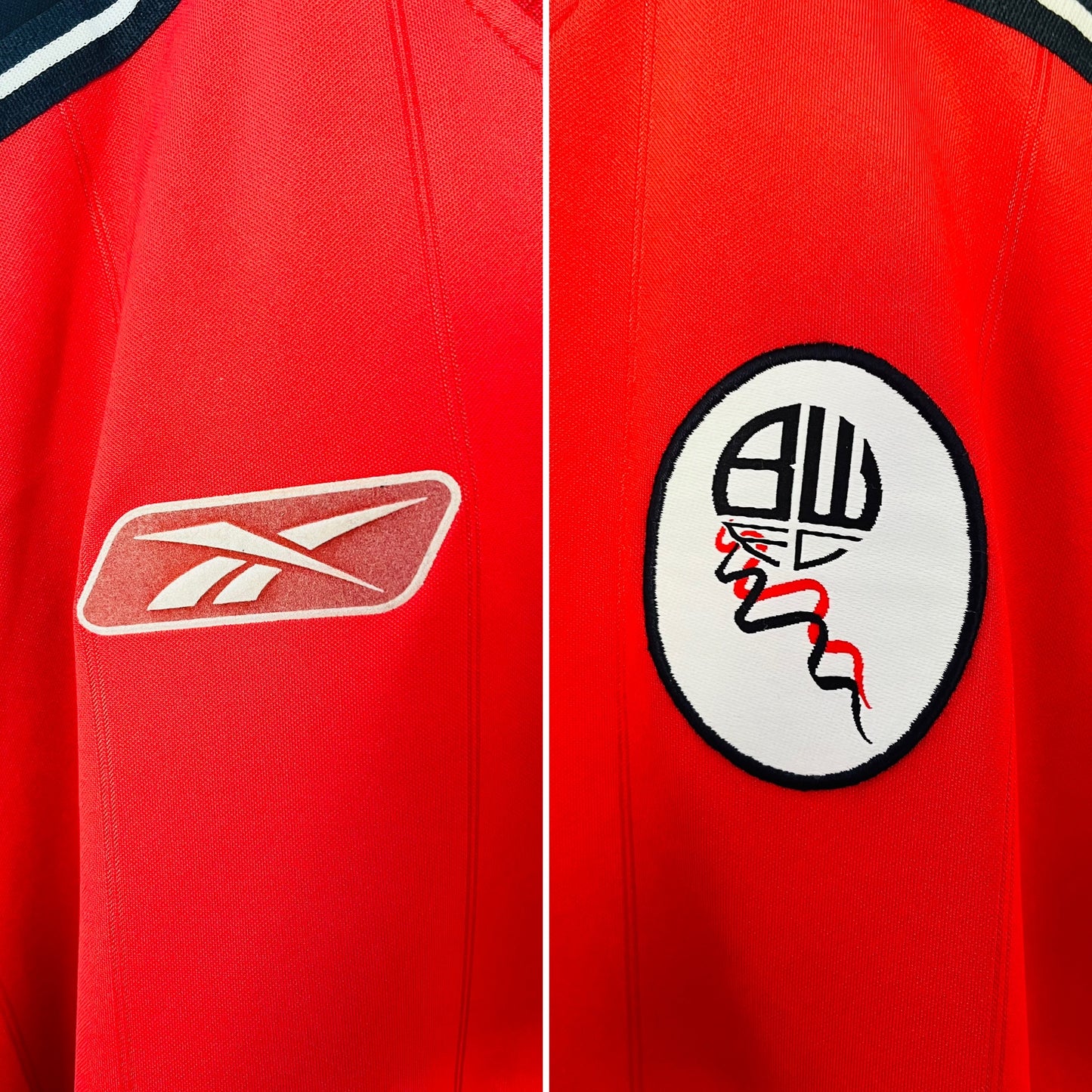 Bolton Wanderers away football shirt 2003/04 Okocha XL