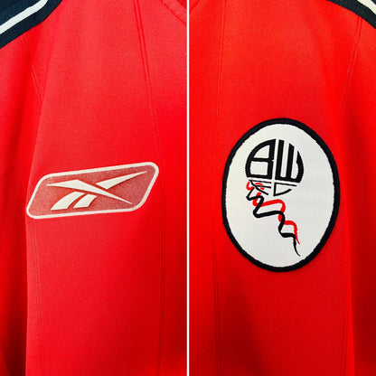 Bolton Wanderers away football shirt 2003/04 Okocha XL