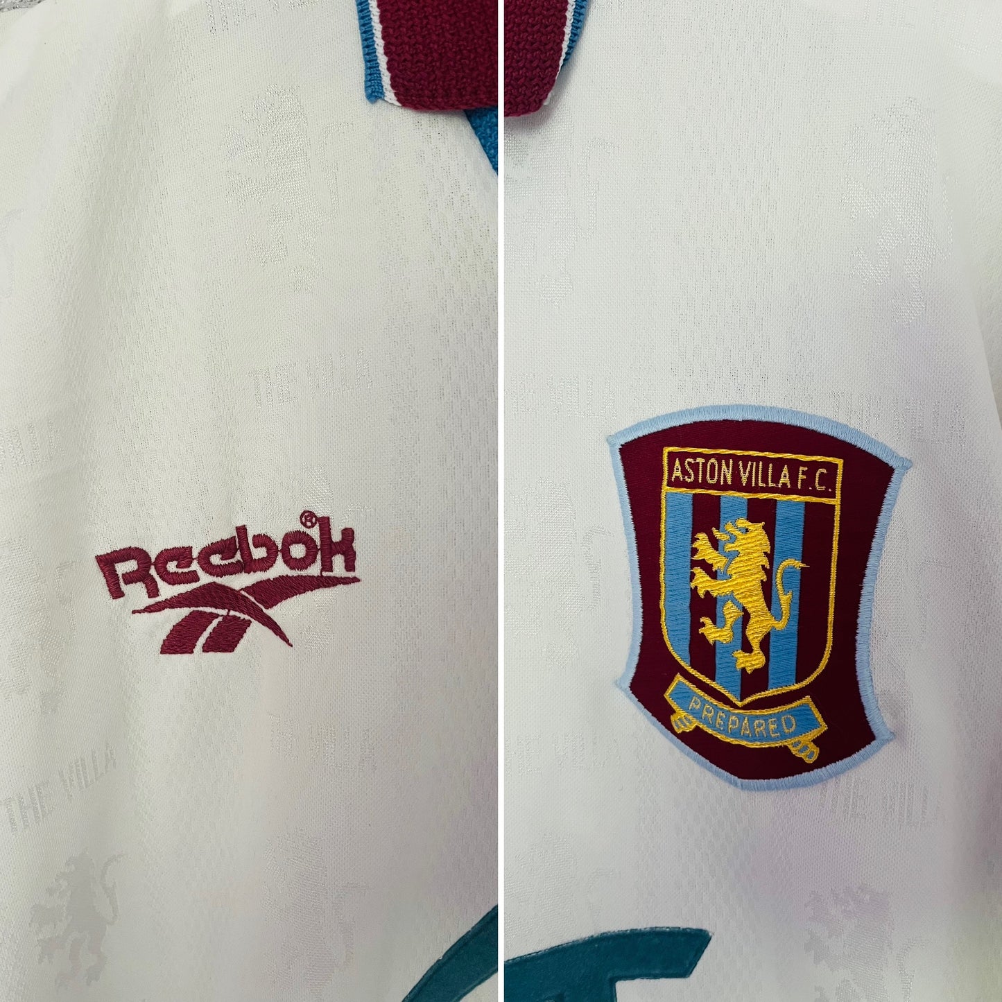 Aston Villa away football shirt
1996/98 Yorke Large