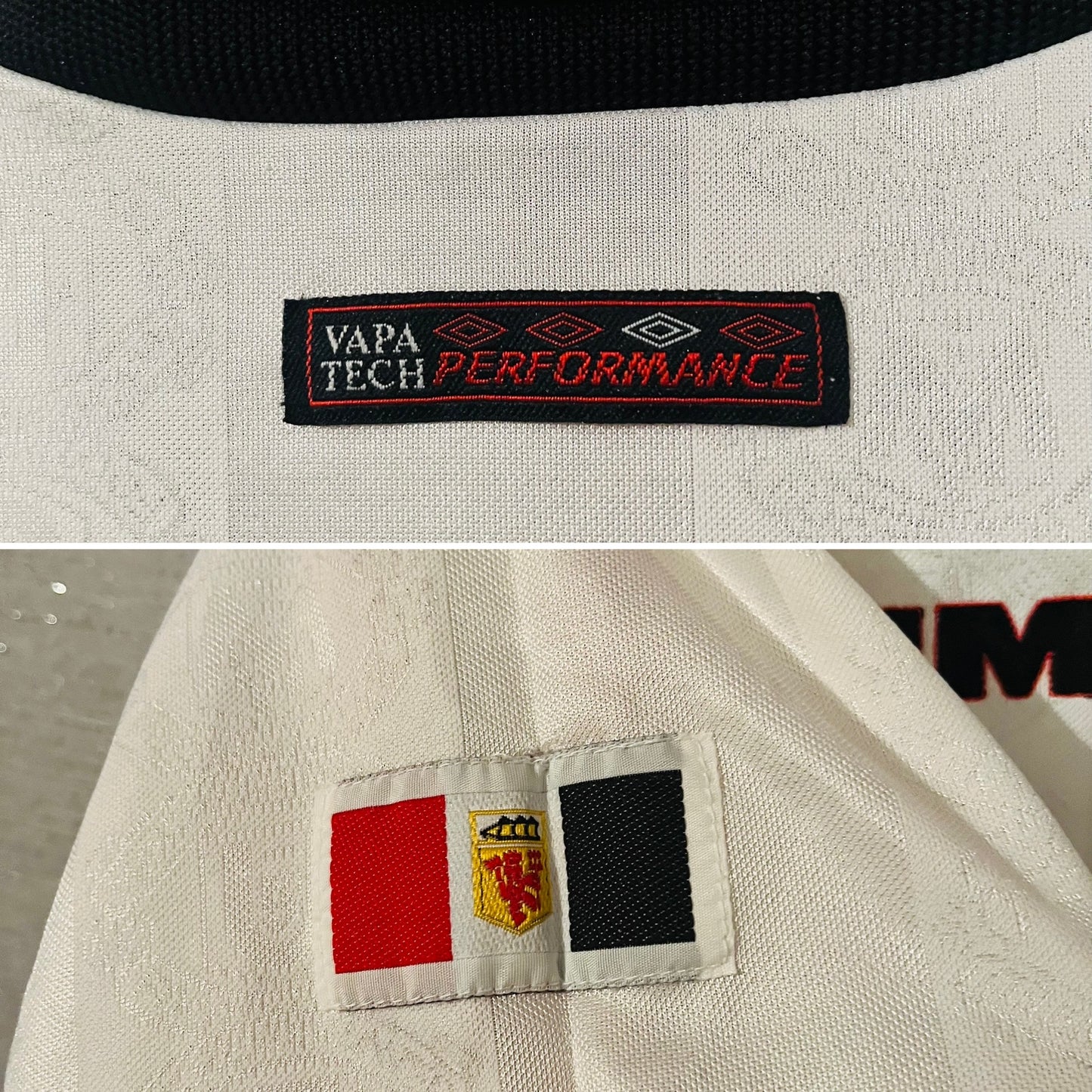 Manchester United away football shirt 1997/99 Keane Medium