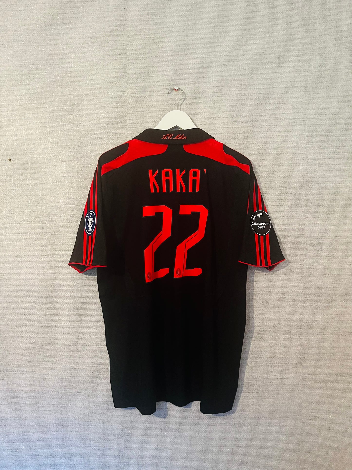 AC Milan third football shirt 2007/08 Kaka Large