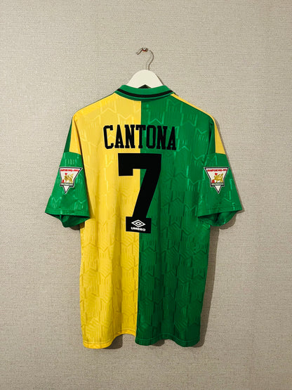 Manchester United third football shirt 1992/94 Cantona XL