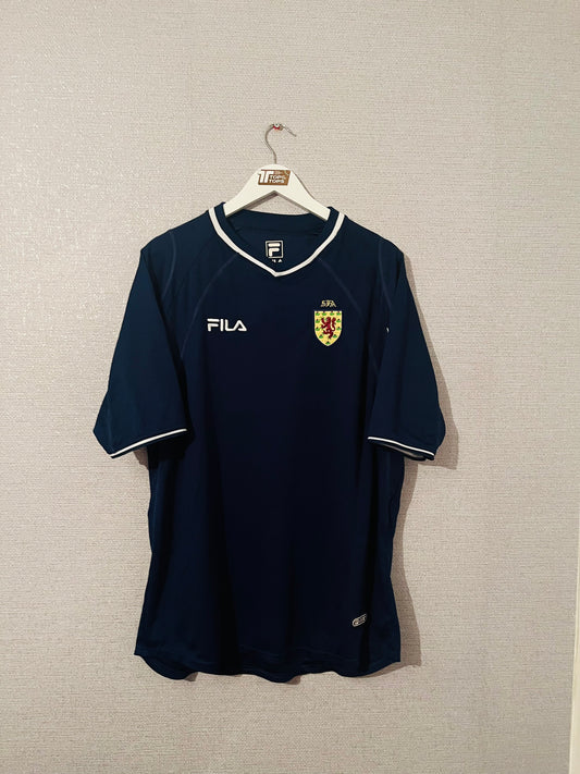 Scotland home football shirt 2000/02 XL