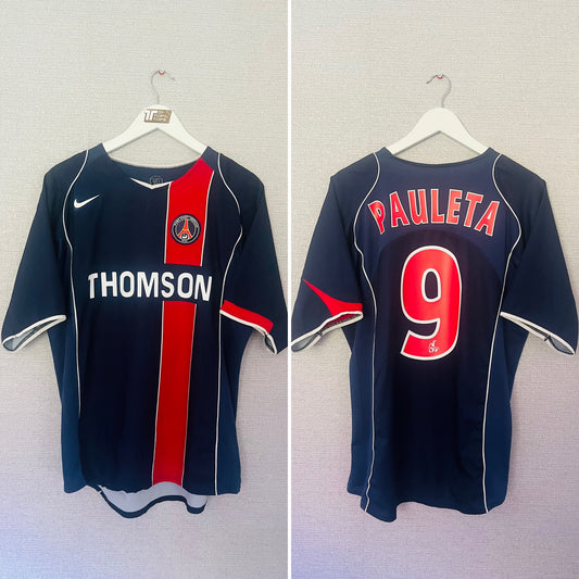 PSG home football shirt
2004/05 Pauleta Large