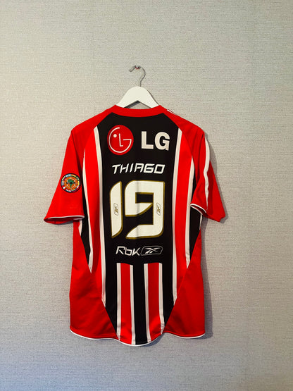 São Paulo away football shirt 2006/07 Thiago Medium