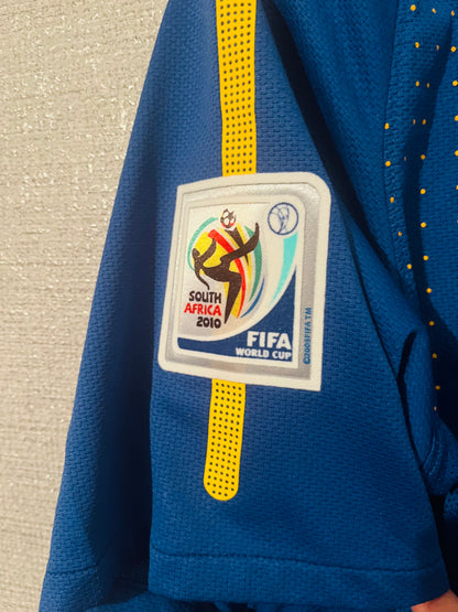 Brazil away football shirt W/C 2010 Kaka Medium