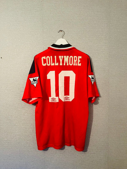 Nottingham Forest home football shirt 1994/96 Collymore XL