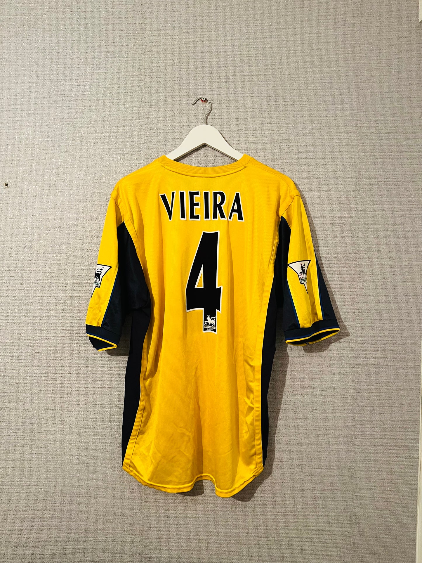 Arsenal away football shirt 1999/2001 Vieira XXL